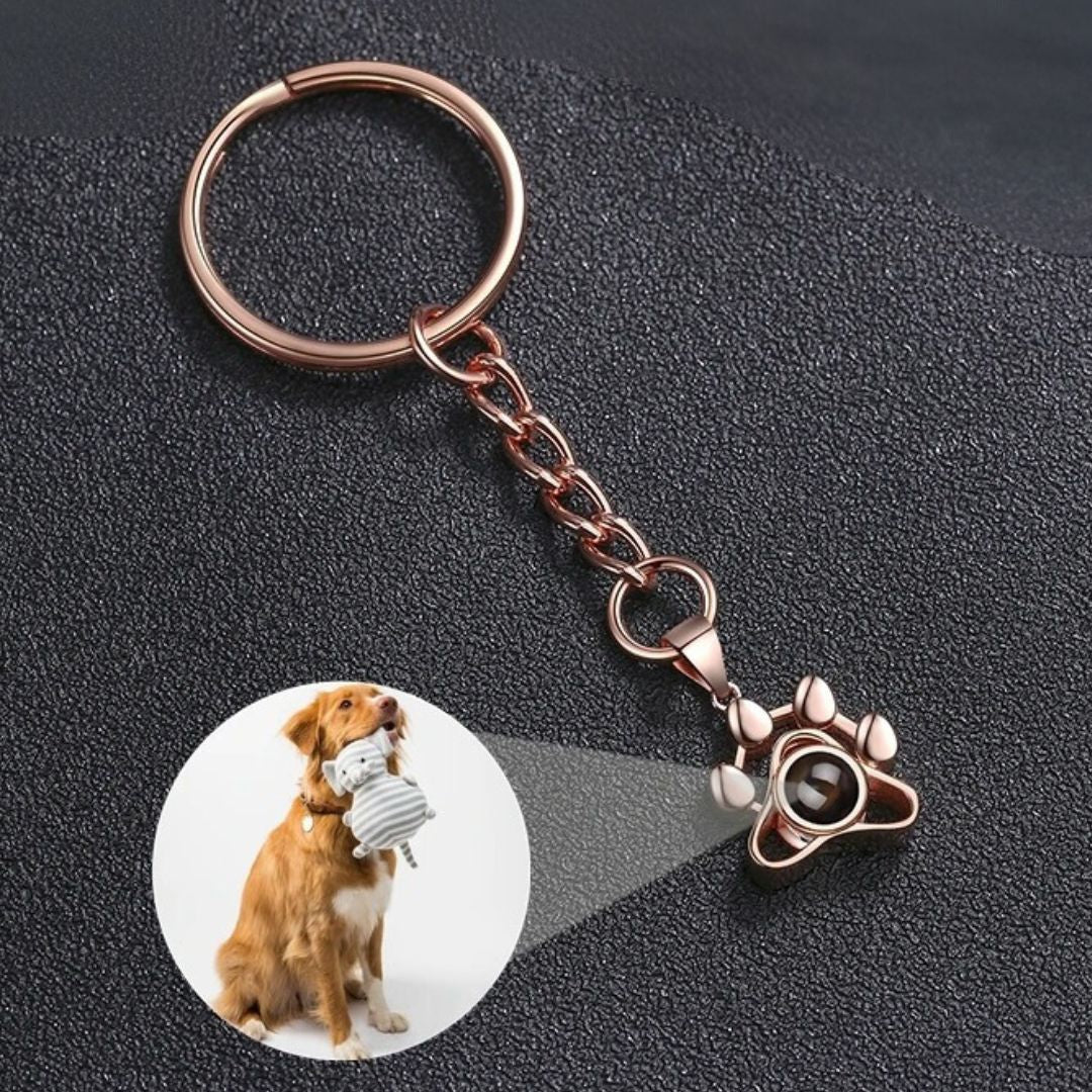 Personalised Dog Necklace/ Keychain