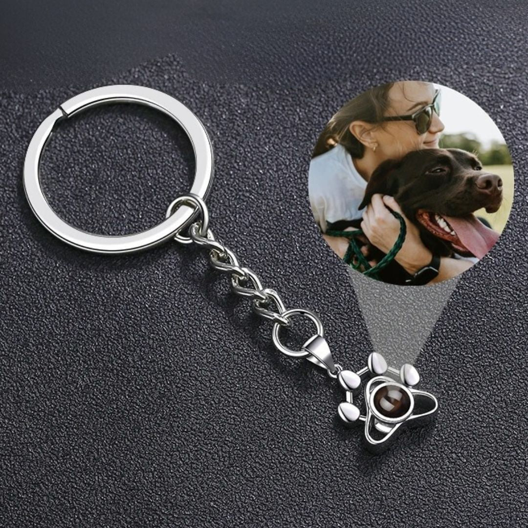 Personalised Dog Necklace/ Keychain