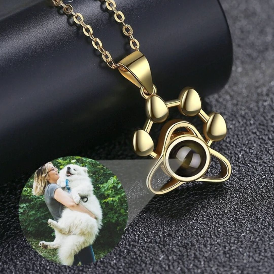 Personalised Dog Necklace/ Keychain