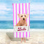 Pawfect Shores™: Custom Beach Towel for Dogs